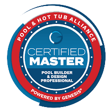 Certified Master Pool Builder logo