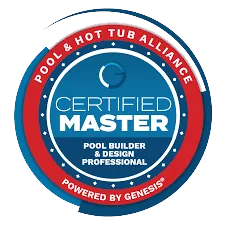 Certified Master Pool Builder logo