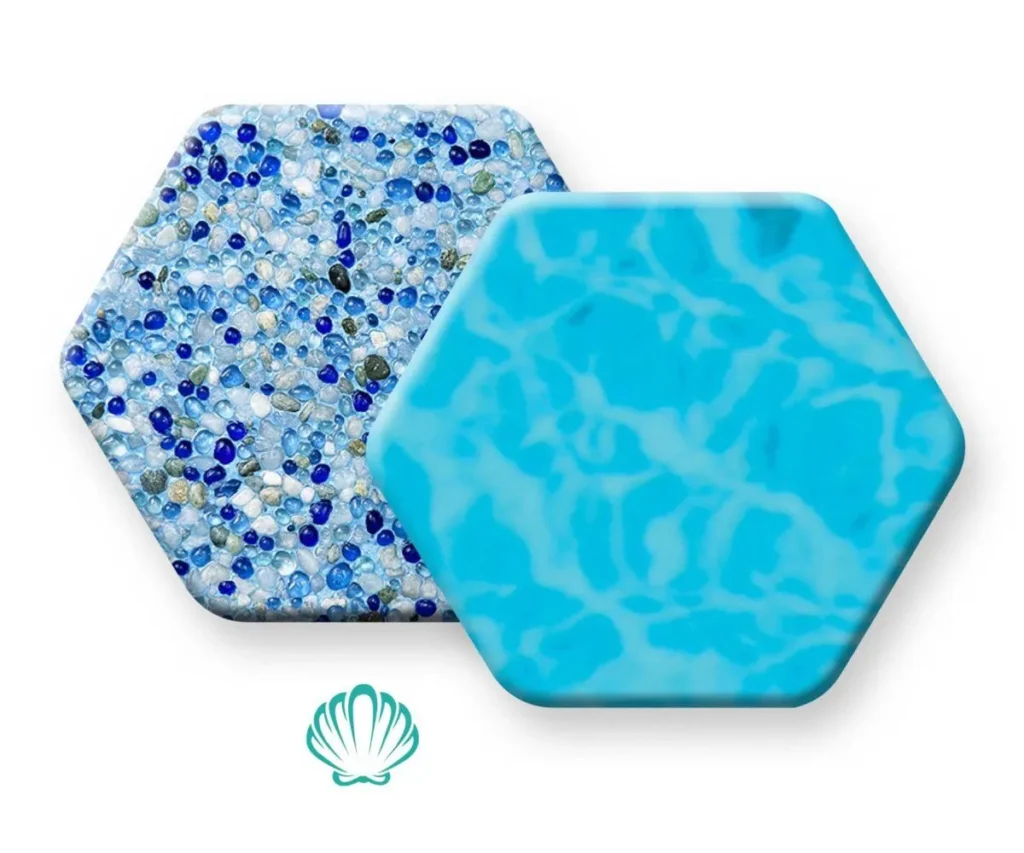 PebbleTec PebbleBrilliance Aqua Falls Sample