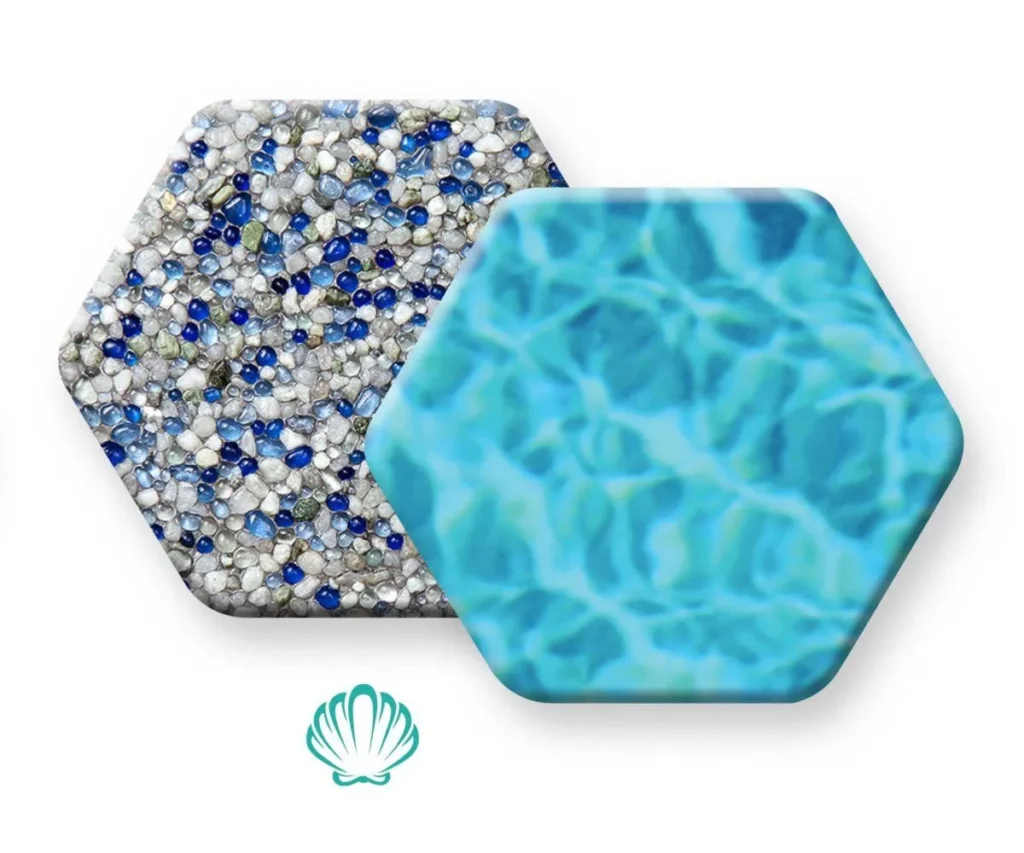 PebbleTec PebbleBrilliance Crystal Harbor Sample