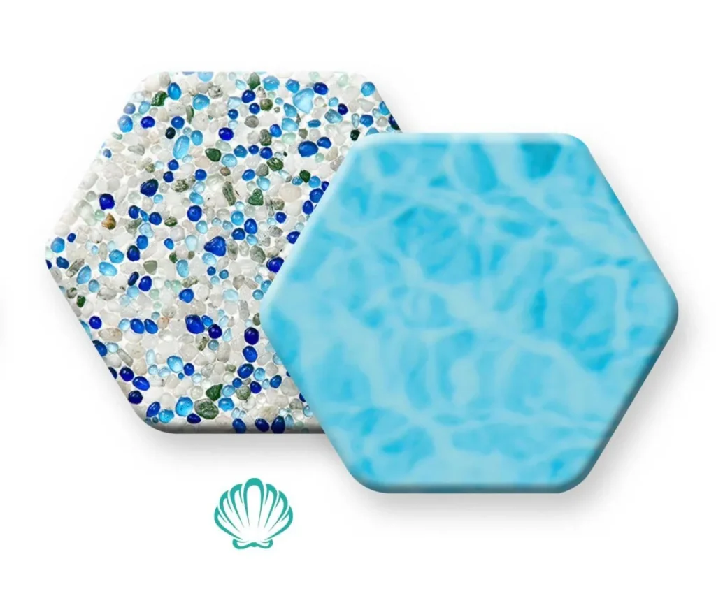 PebbleTec PebbleBrilliance Glacier Bay Sample