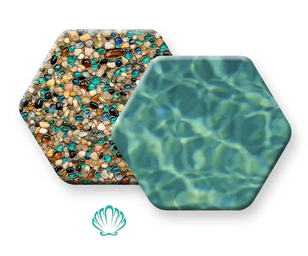PebbleTec PebbleBrilliance Shoreline Sample