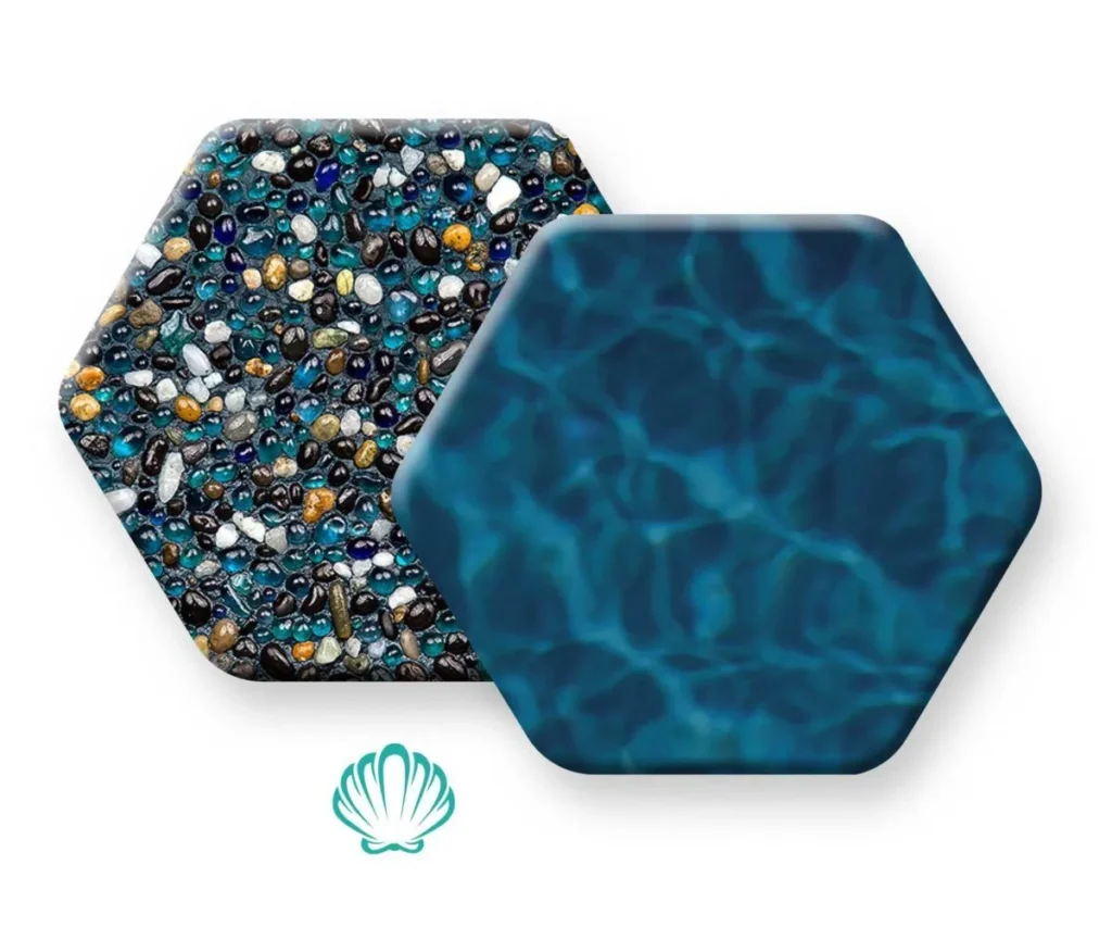 PebbleTec PebbleBrilliance Tropicana Sample