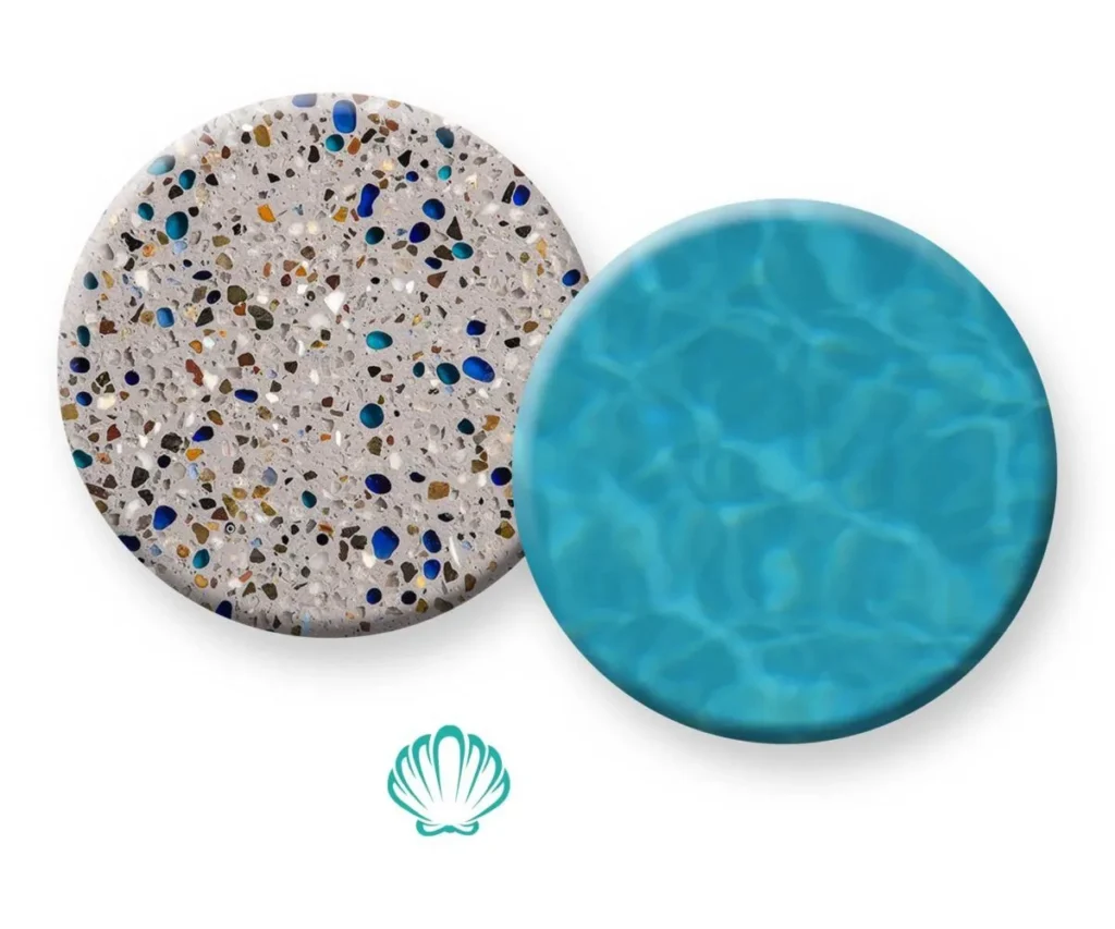 PebbleTec Pebble Breeze Silver Sea Sample