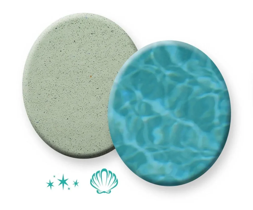 PebbleTec PebbleFina Fresca Verde Sample