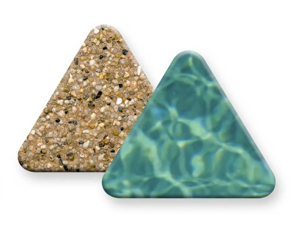 PebbleTec PebbleSheen Desert Gold Sample