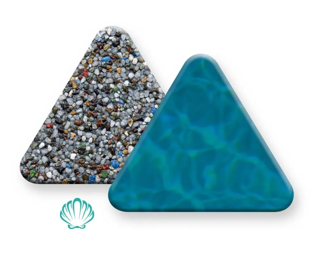 PebbleTec PebbleSheen Prism Blue Sample