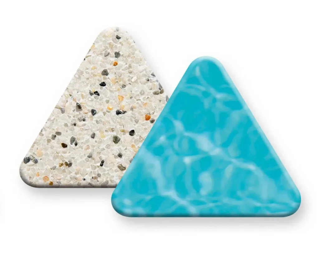 PebbleTec PebbleSheen White Diamonds Sample