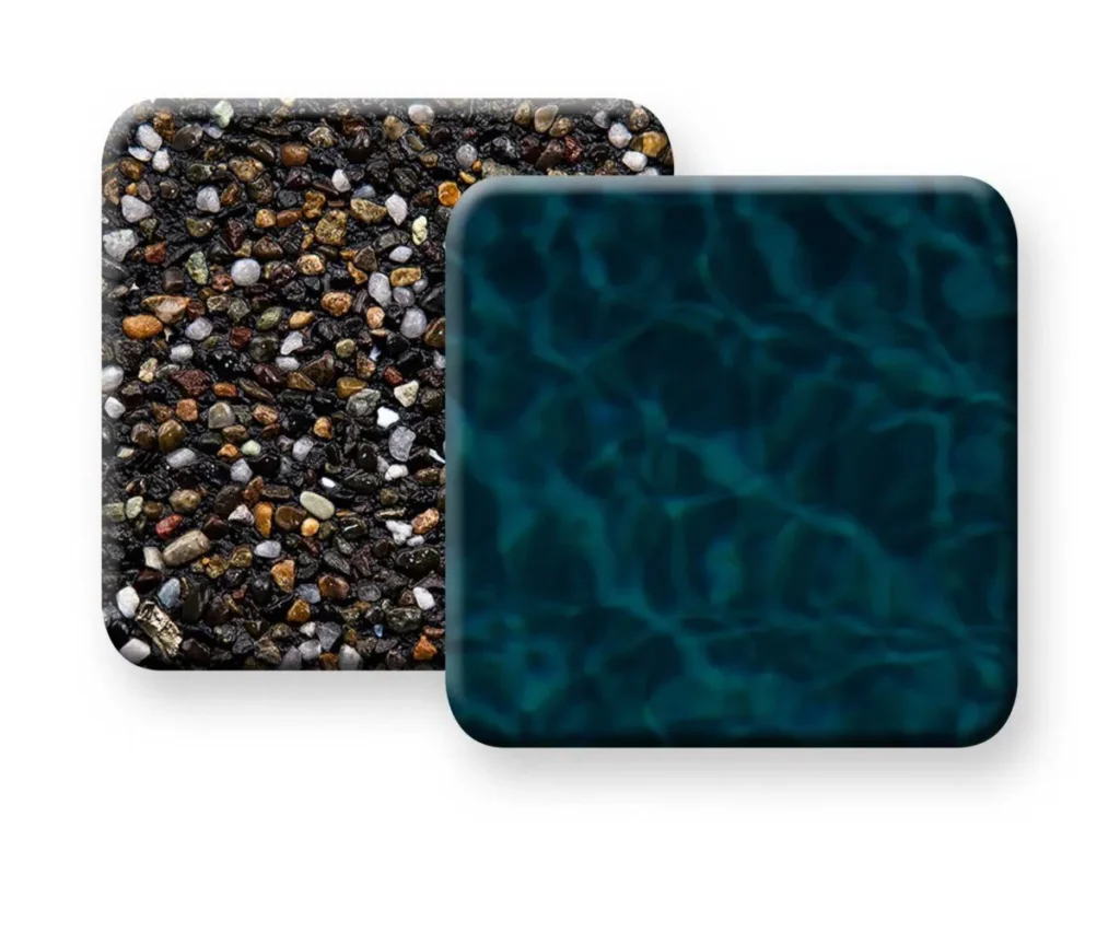 PebbleTec The Original Black Marble Sample