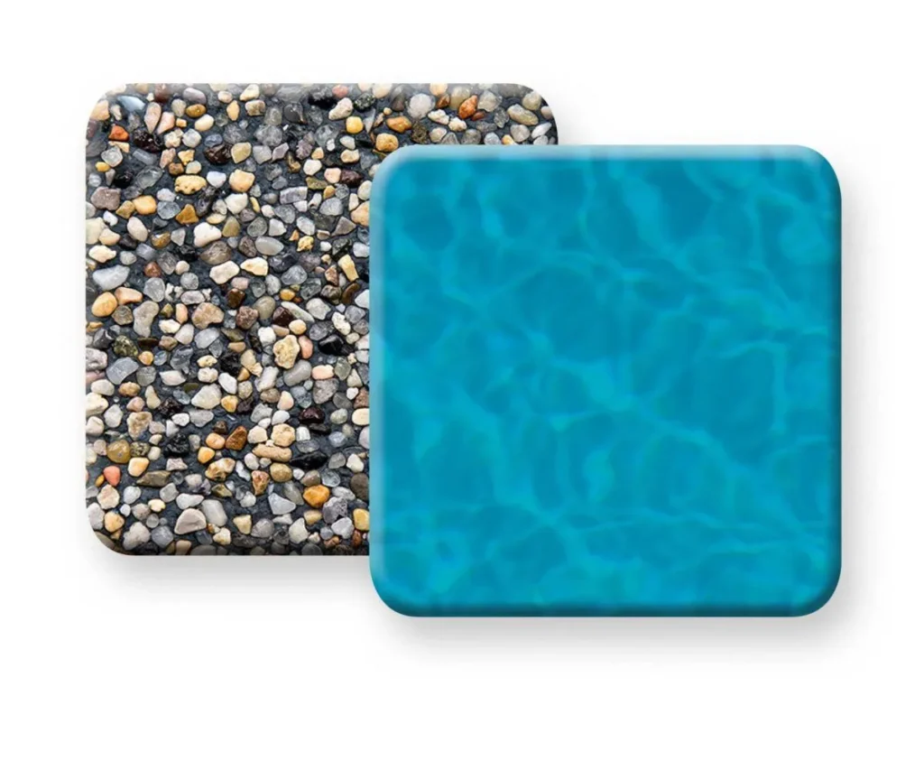 PebbleTec The Original Tahoe Blue Sample