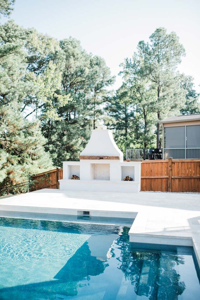 Contemporary Durham pool