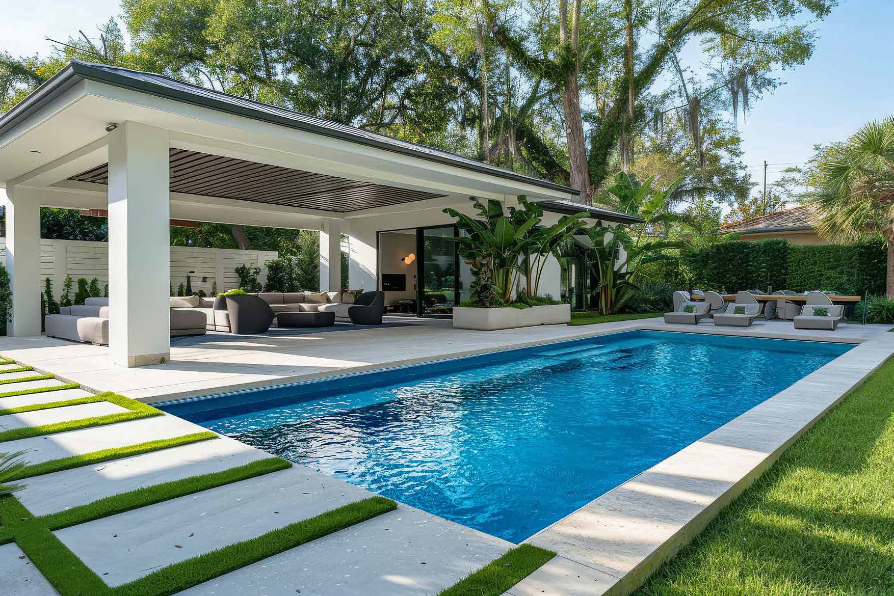 EVO Everest Fiberglass Pool | Raleigh & Cary NC | LYFE Pools